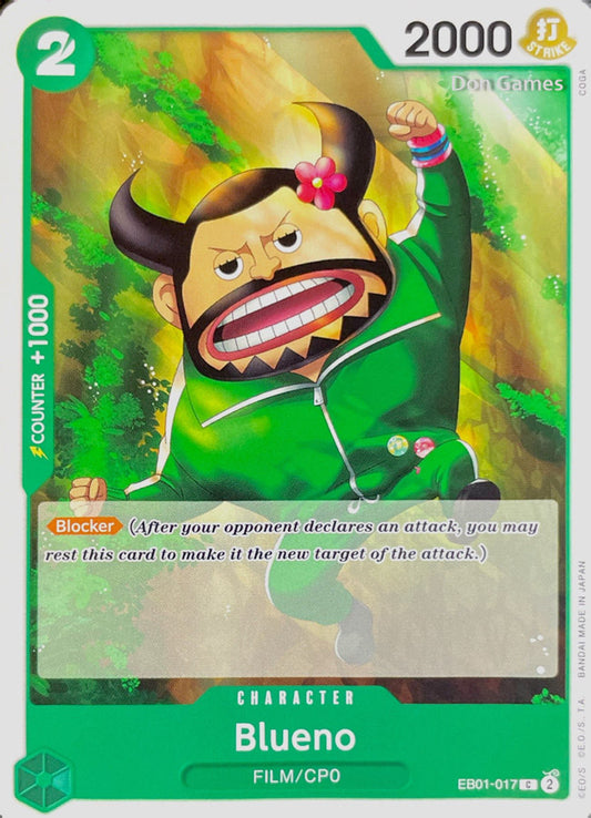 EB01-017 Blueno Character Card