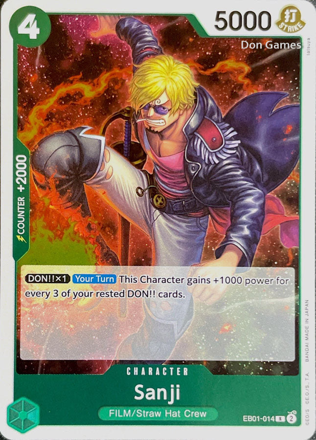 EB01-014 Sanji Character Card