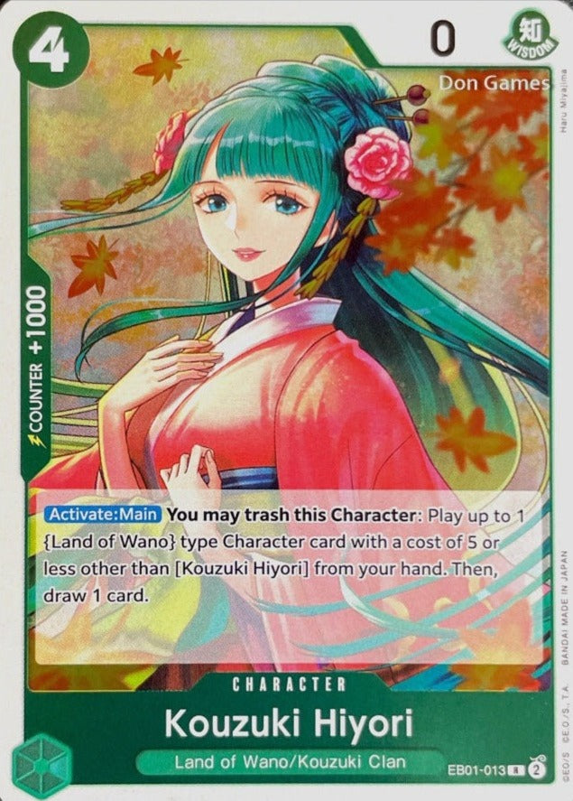 EB01-013 Kouzuki Hiyori Character Card