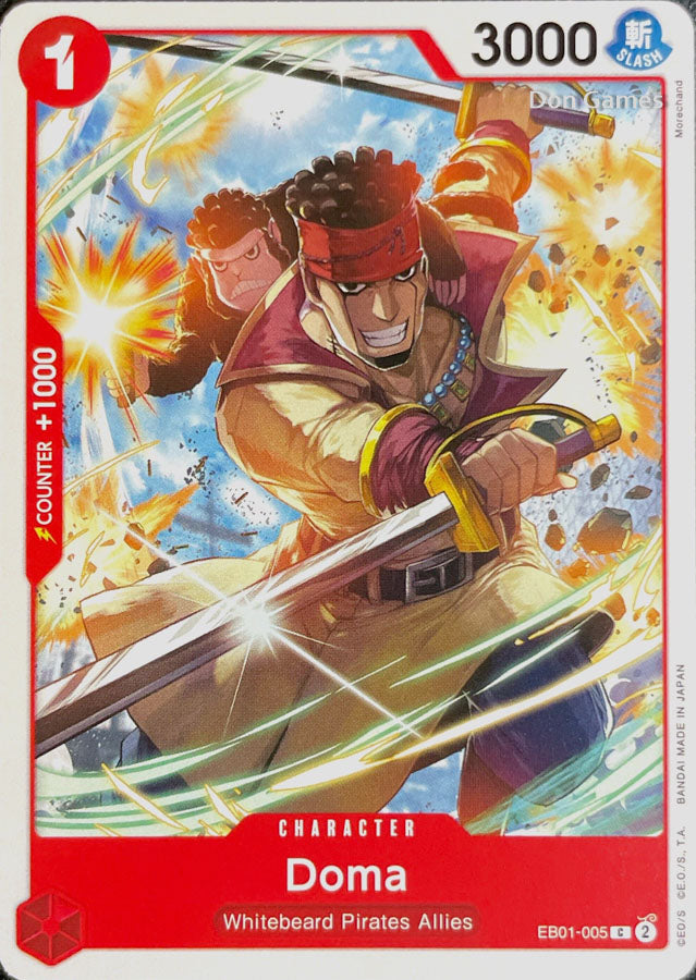 EB01-005 Doma Character Card
