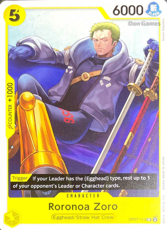 OP07-113 Roronoa Zoro Character Card