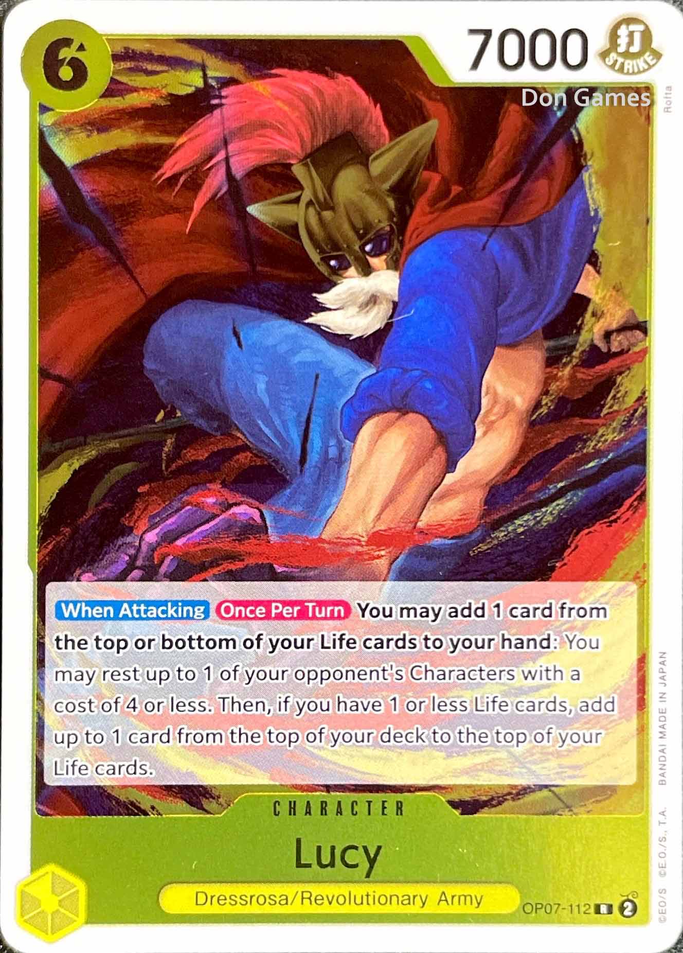 OP07-112 Lucy Character Card