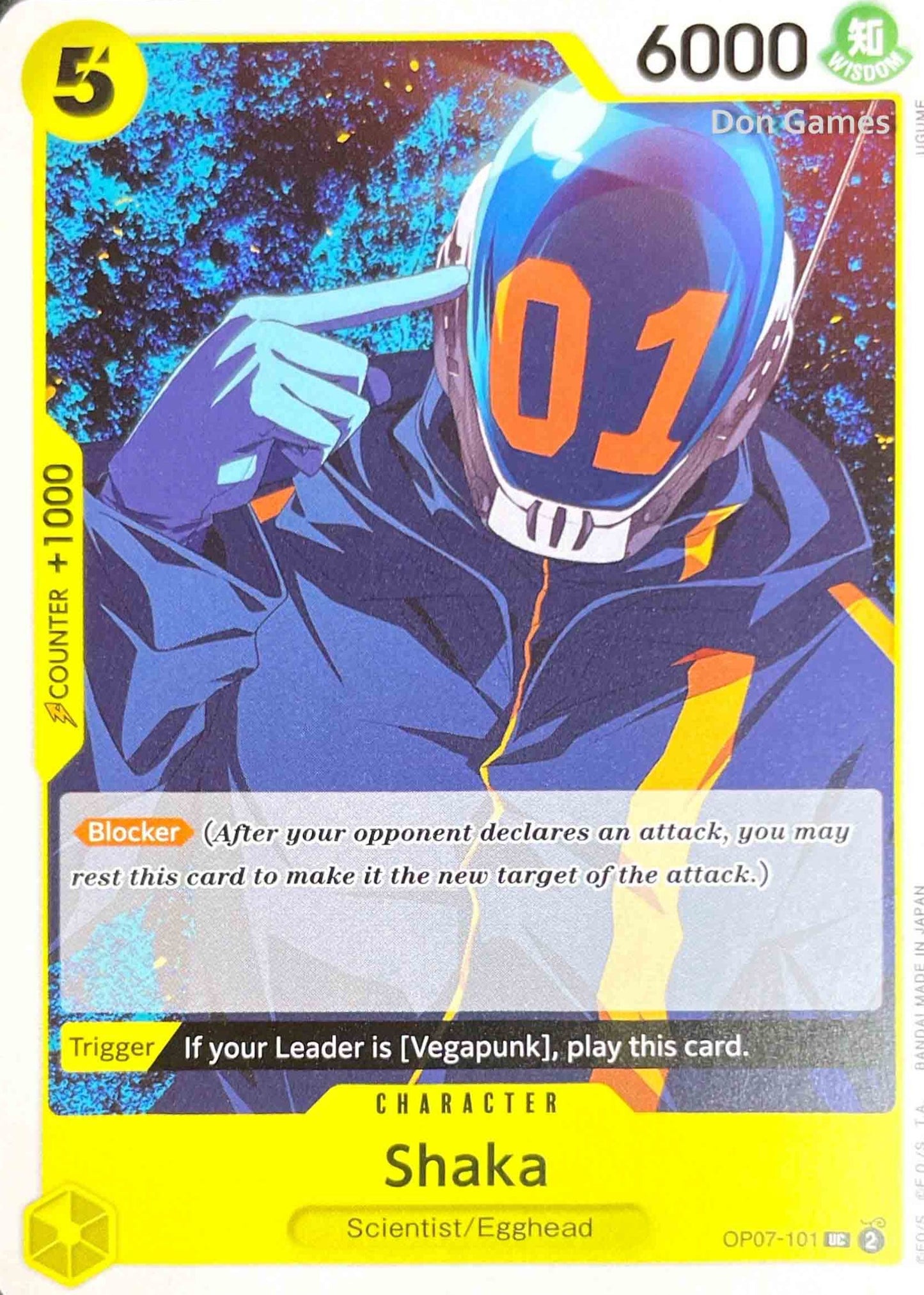OP07-101 Shaka Character Card