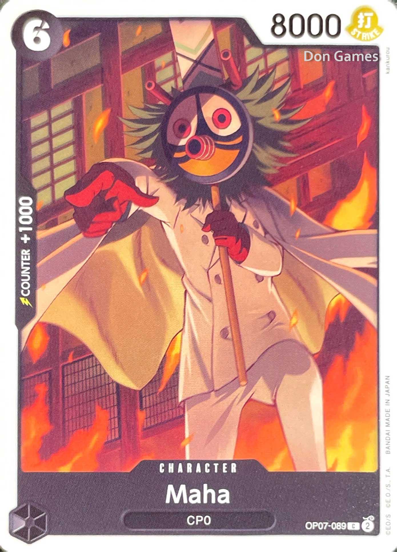 OP07-089 Maha Character Card