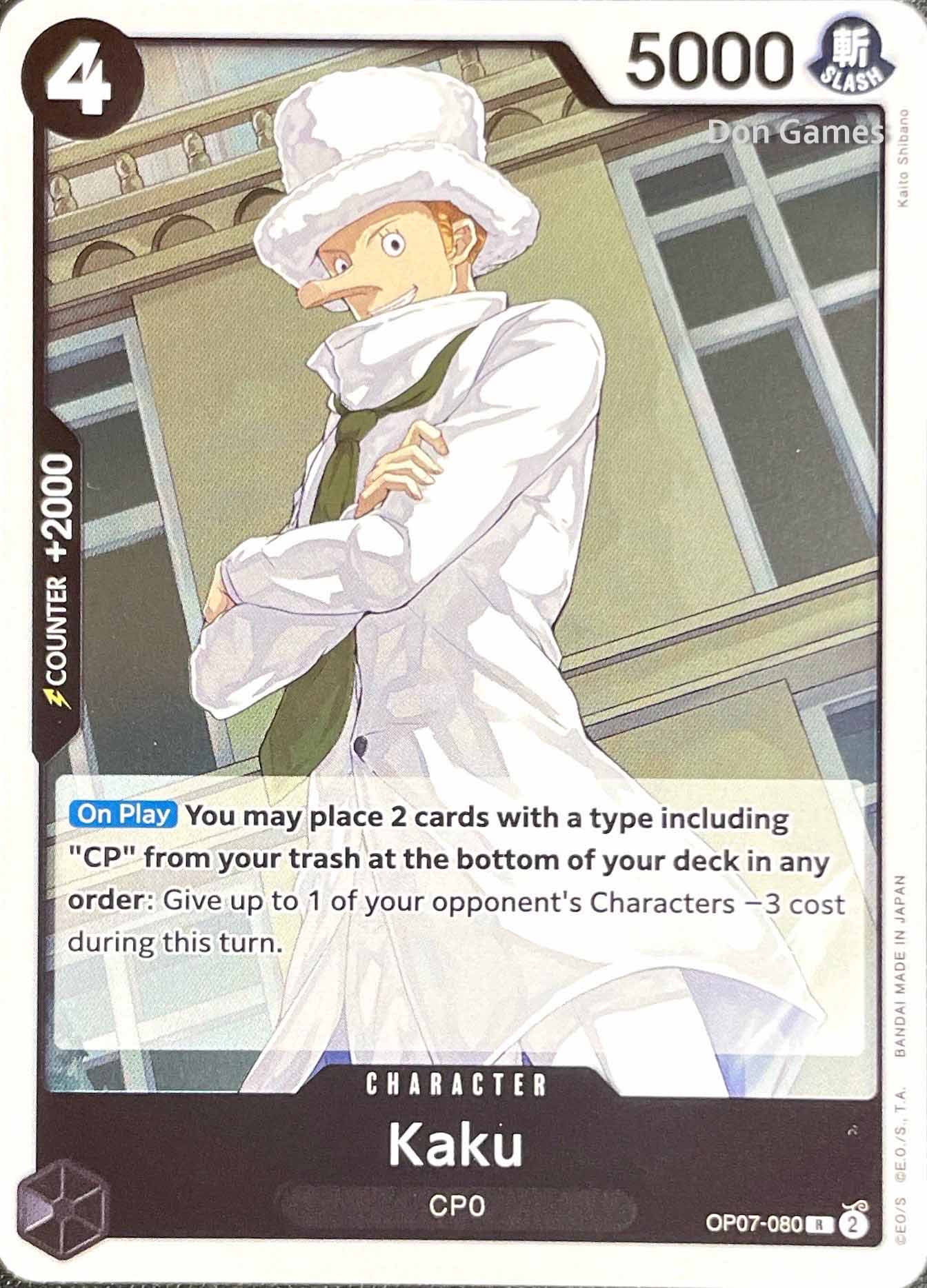 OP07-080 Kaku Character Card