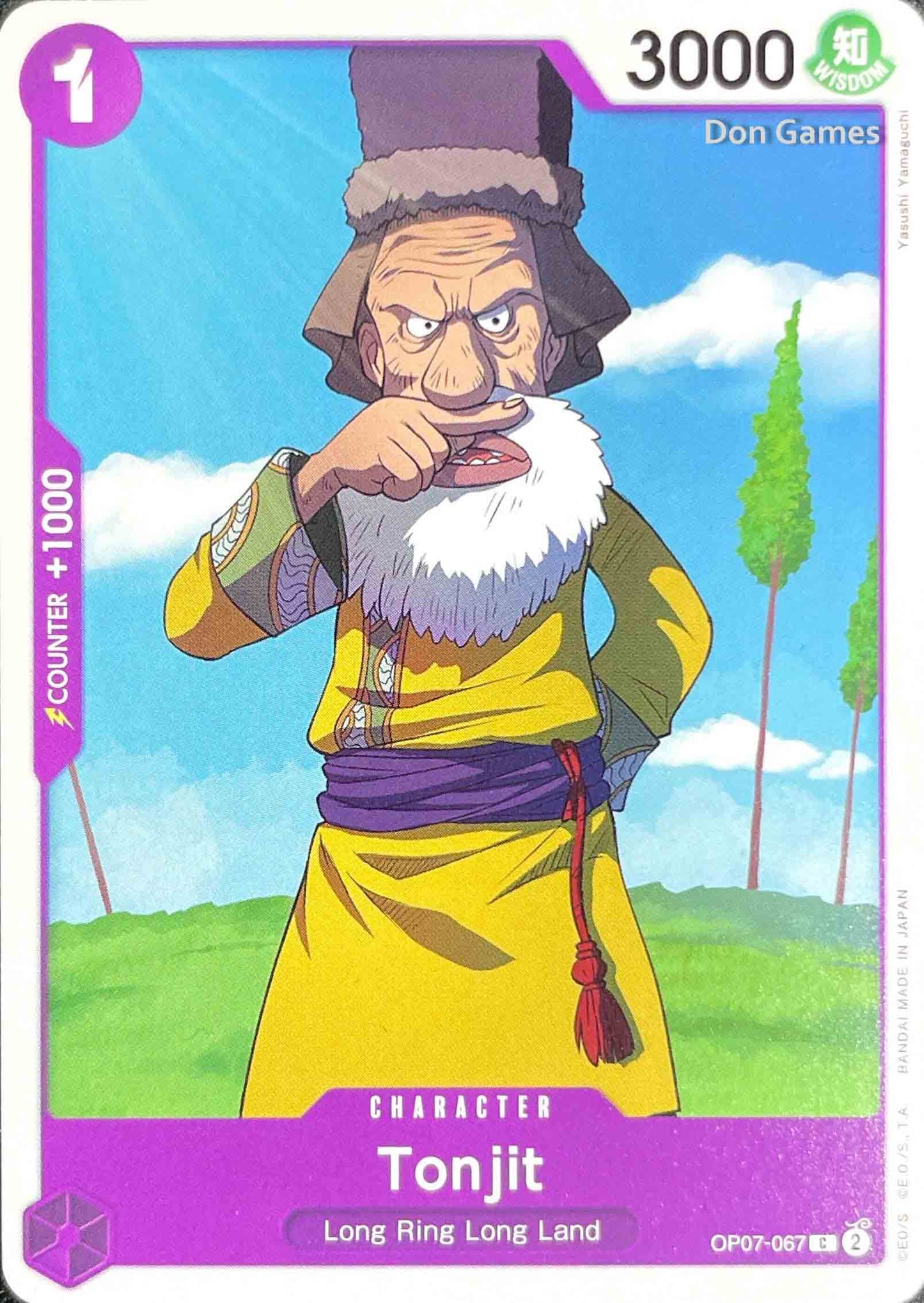 OP07-067 Tonjit Character Card
