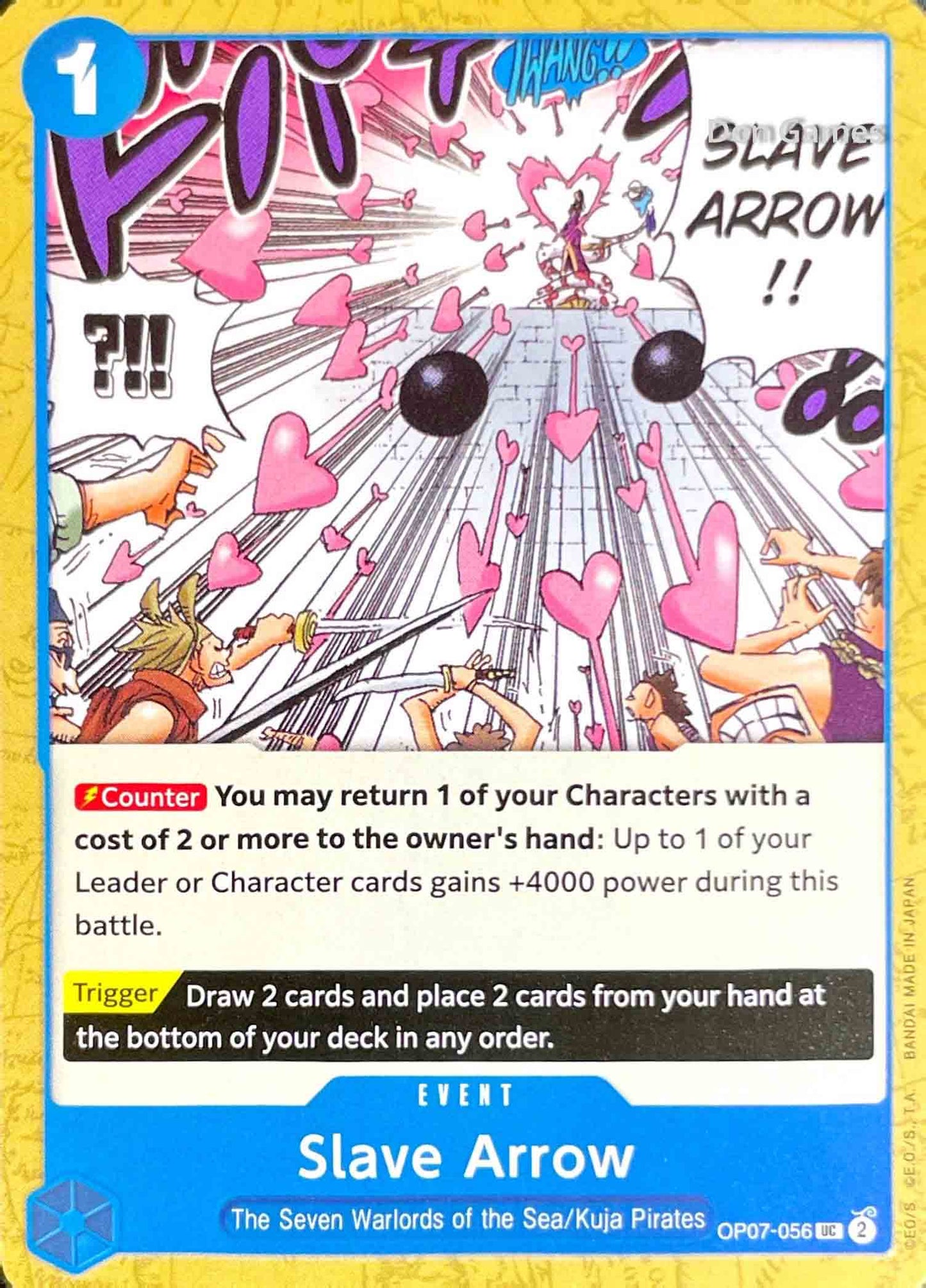OP07-056 Slave Arrow Event Card