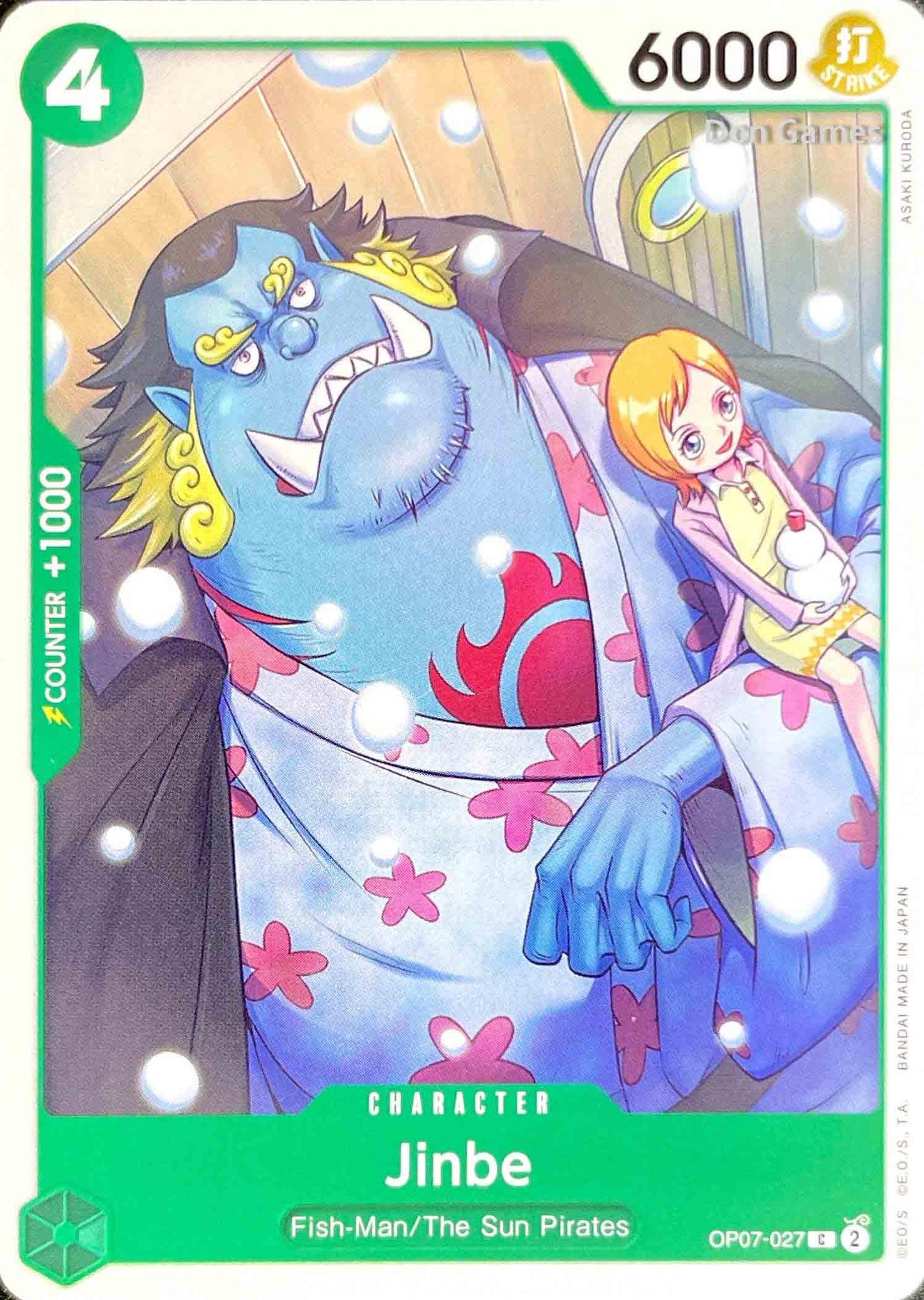 OP07-027 Jinbe Character Card