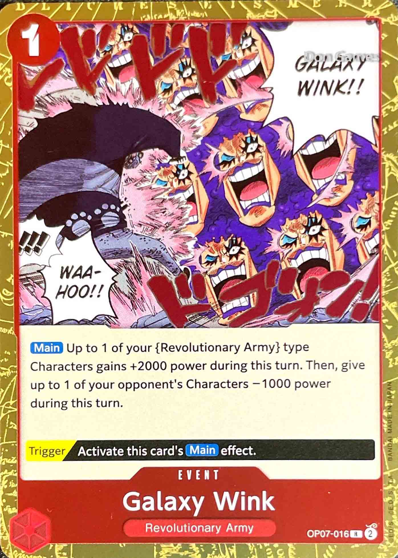 OP07-016 Galaxy Wink Event Card