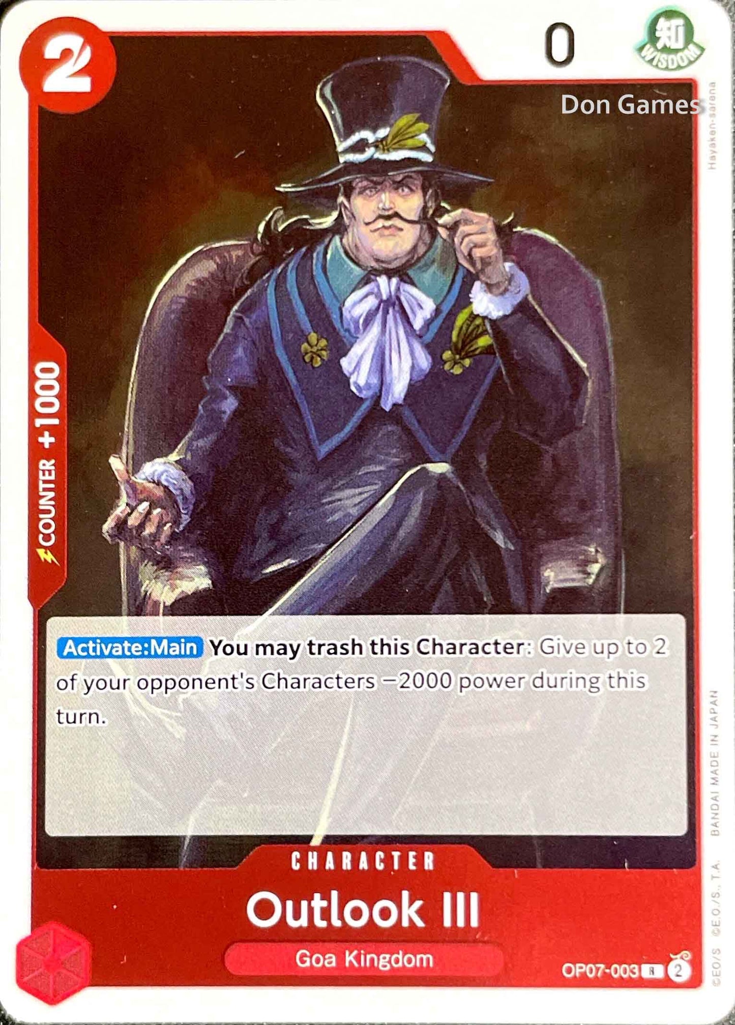 OP07-003 Outlook III Character Card