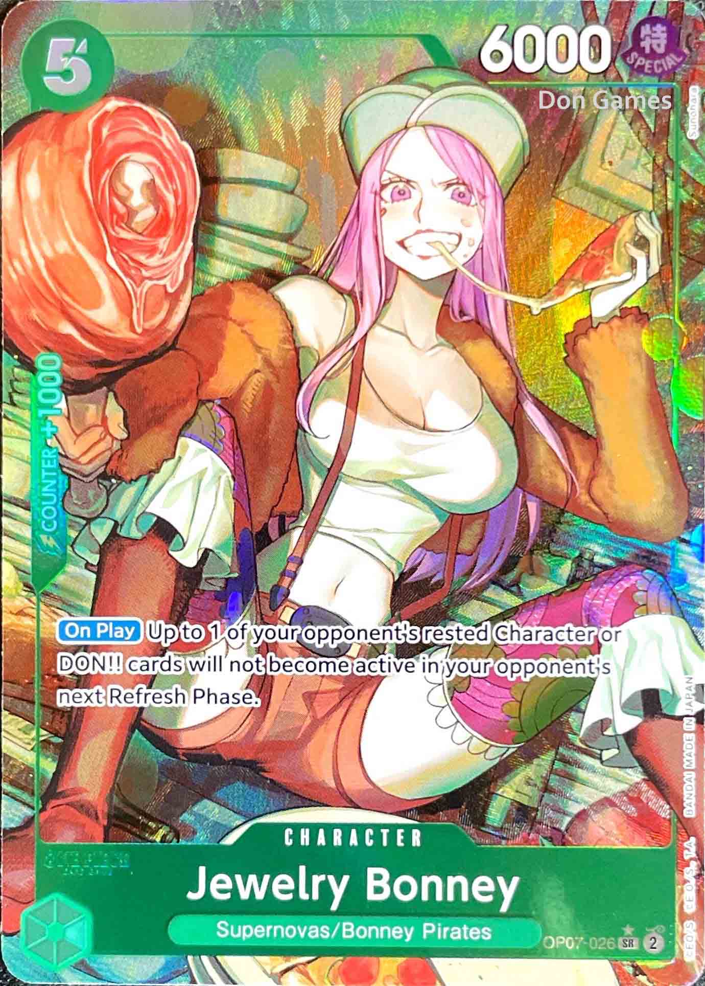 OP07-026 Jewelry Bonney Character Card Alternate Art