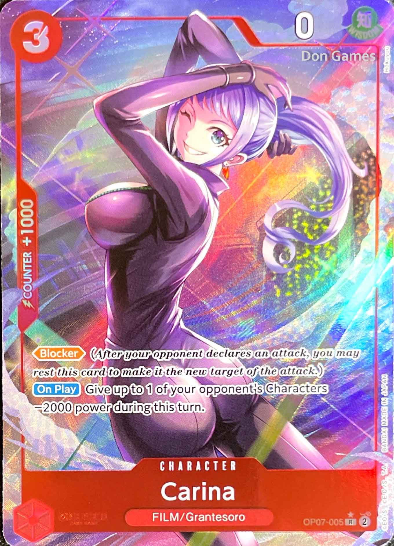 OP07-005 Carina Character Card Alternate Art