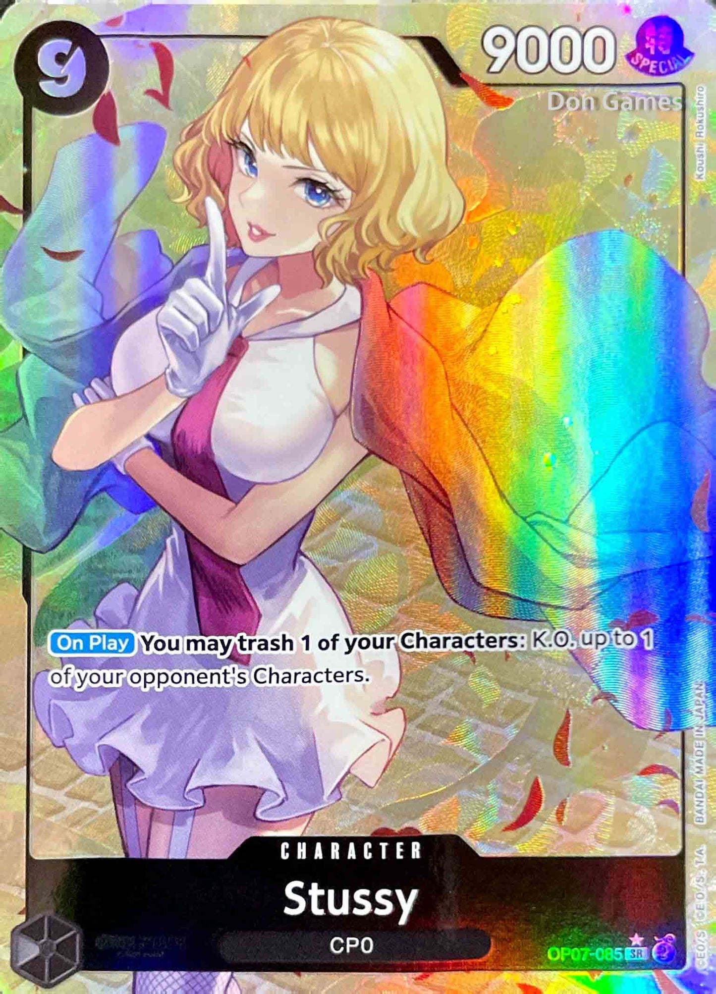 OP07-085 Stussy Character Card Alternate Art