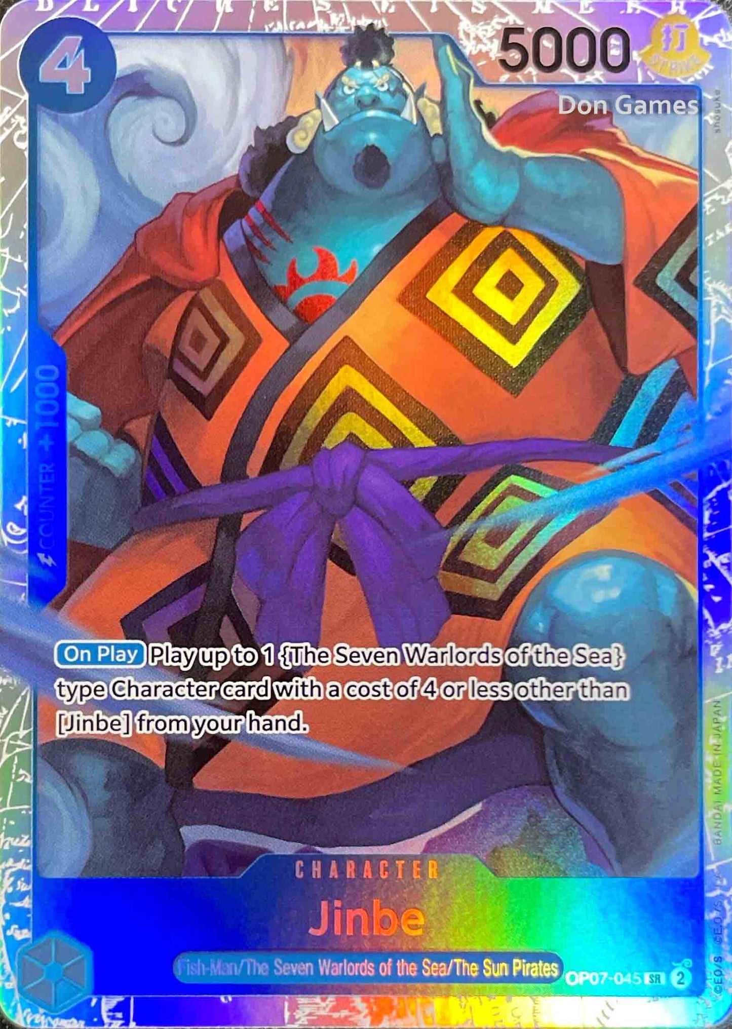 OP07-045 Jinbe Character Card