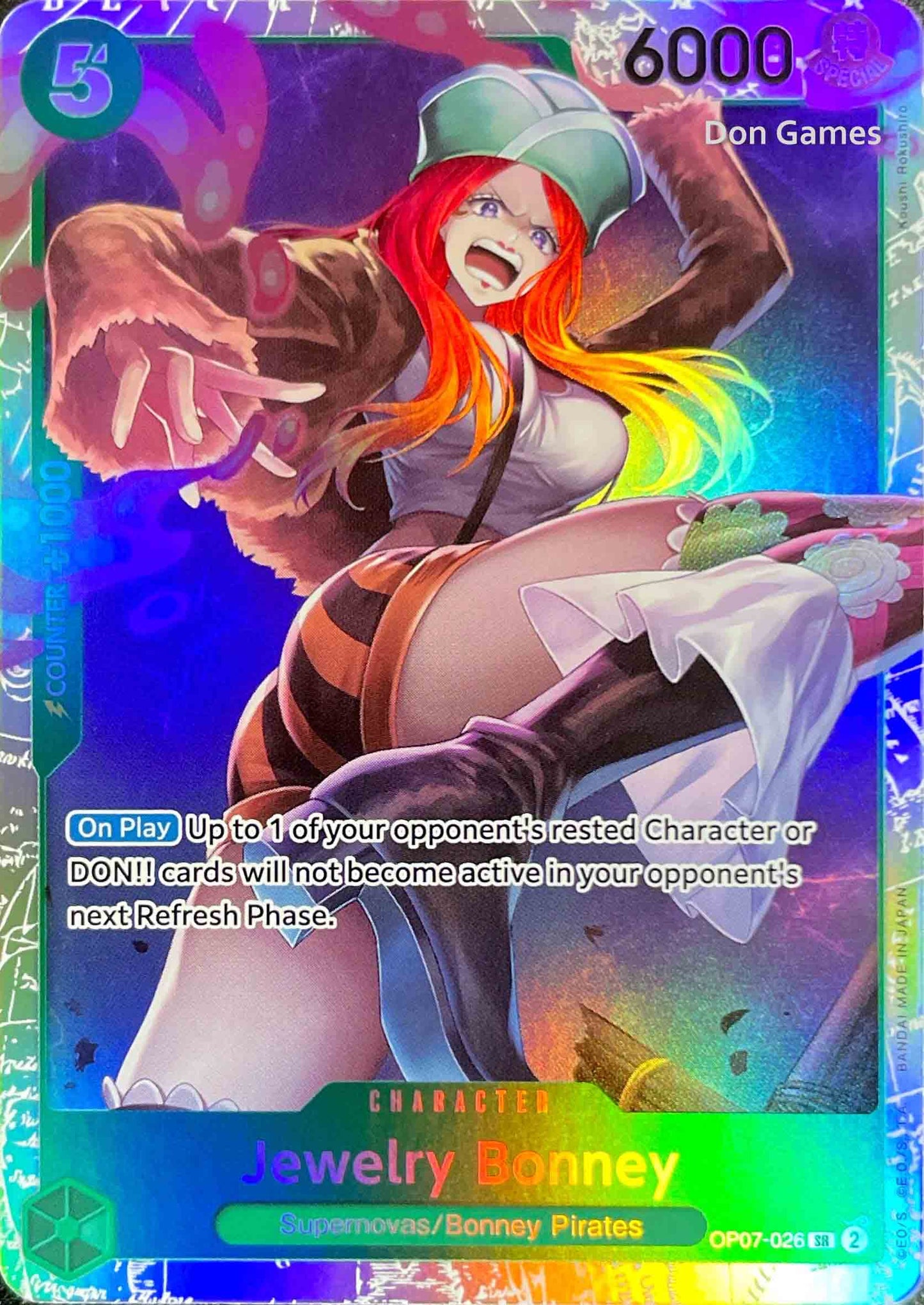 OP07-026 Jewelry Bonney Character Card