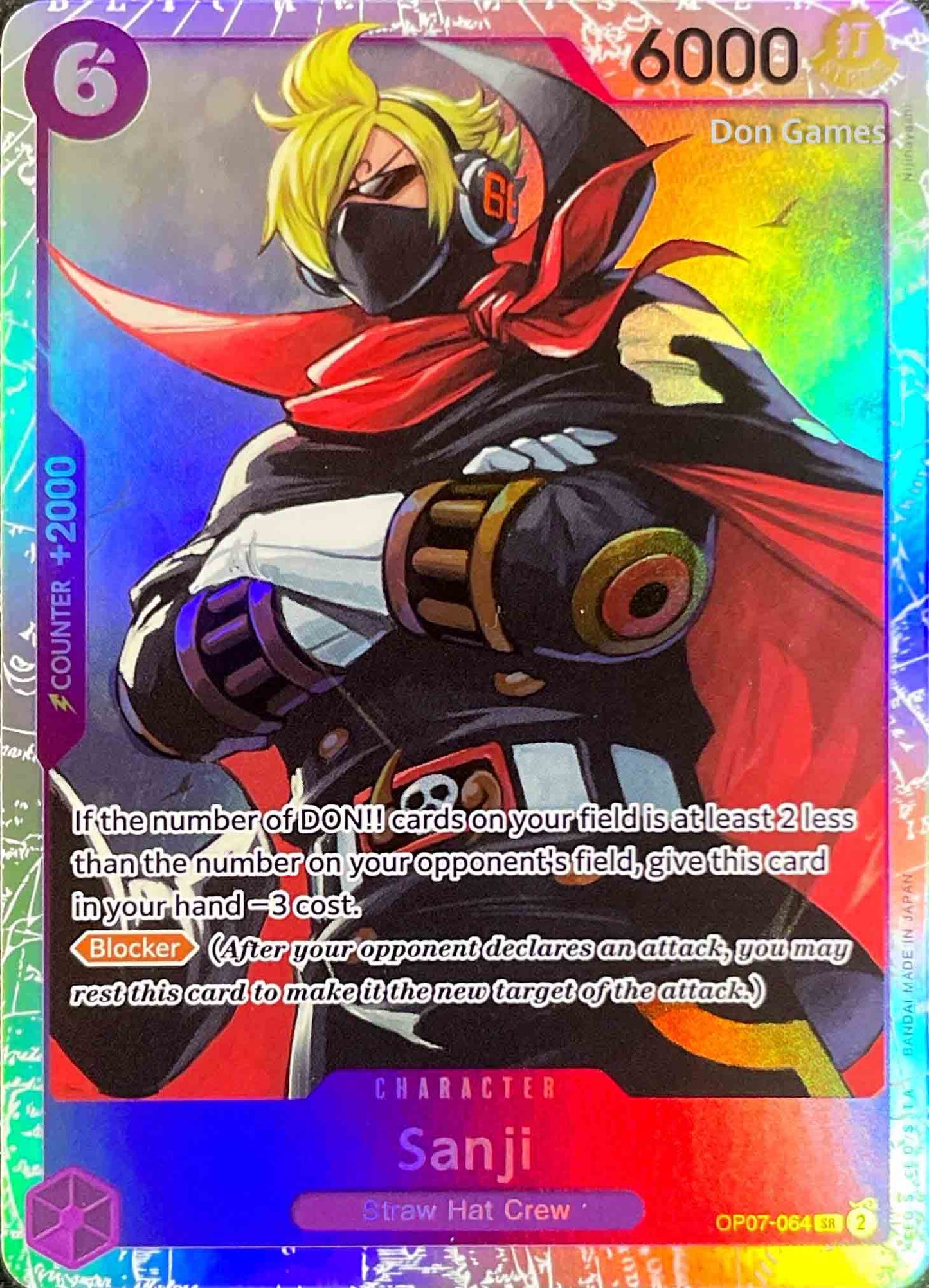 OP07-064 Sanji Character Card