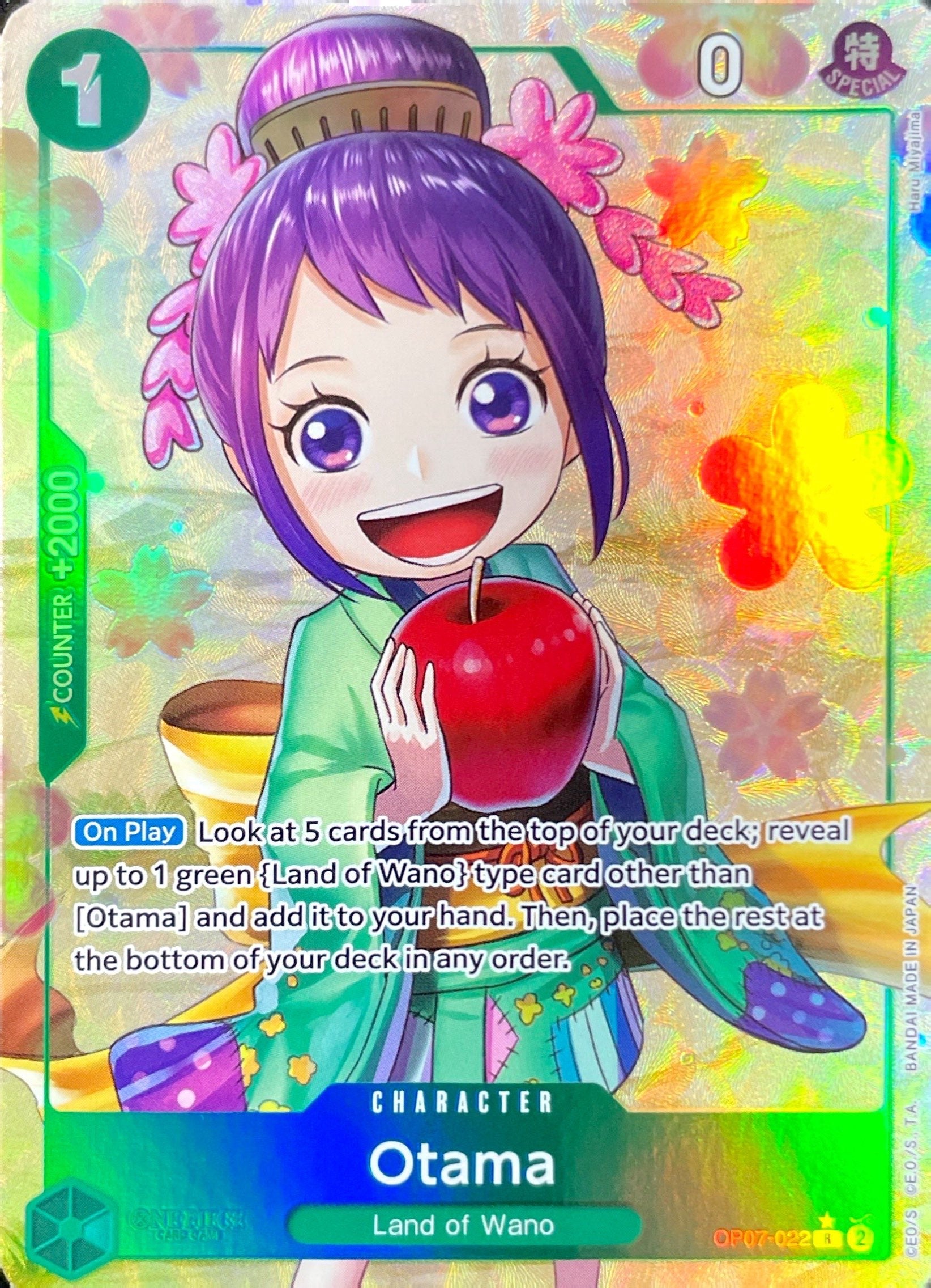OP07-022 Otama Character Card Alternate Art OP07-022 Otama Character Card Alternate Art