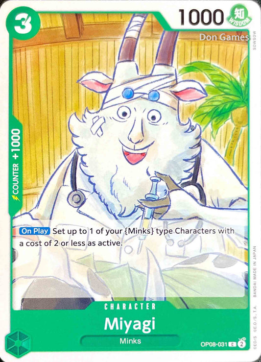 OP08-031 Miyagi Character Card