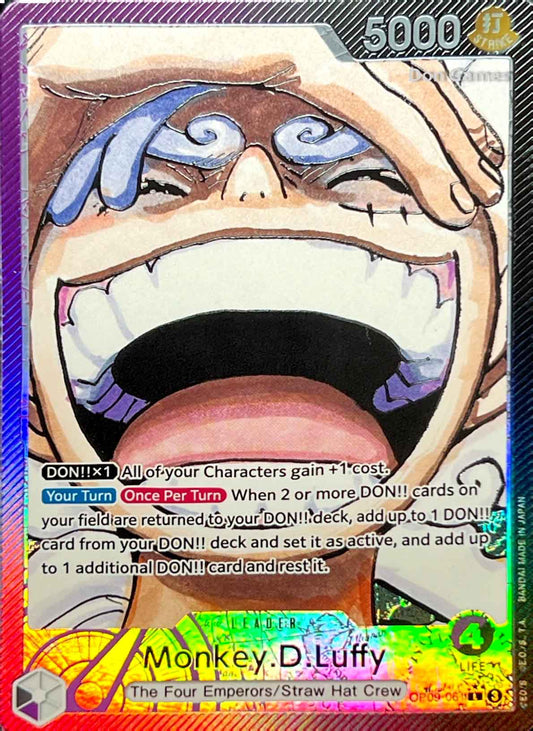 OP09-061 Monkey. D. Luffy Leader Card Alternate Art