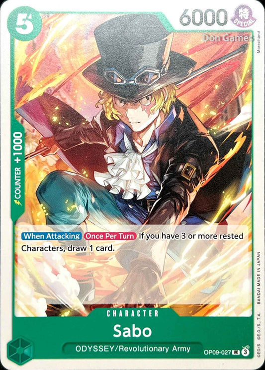 OP09-027 Sabo Character Card