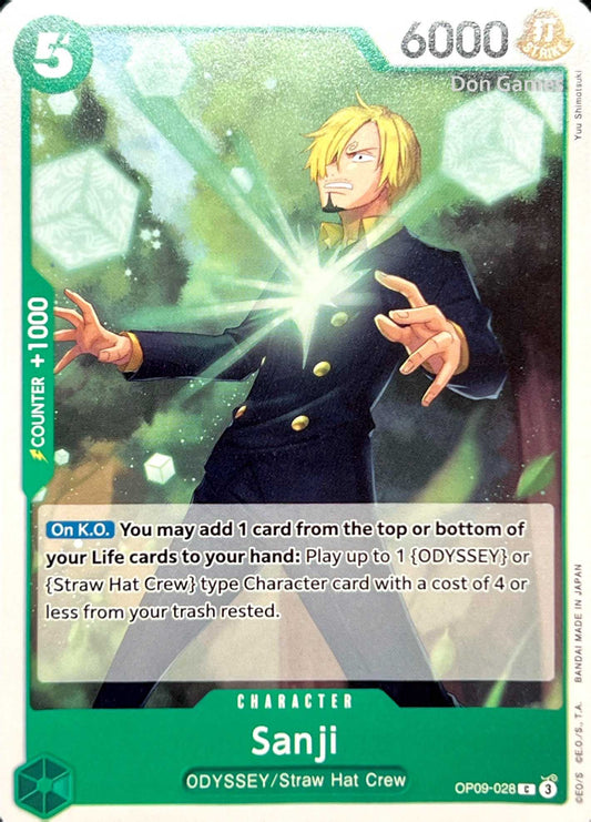 OP09-028 Sanji Character Card