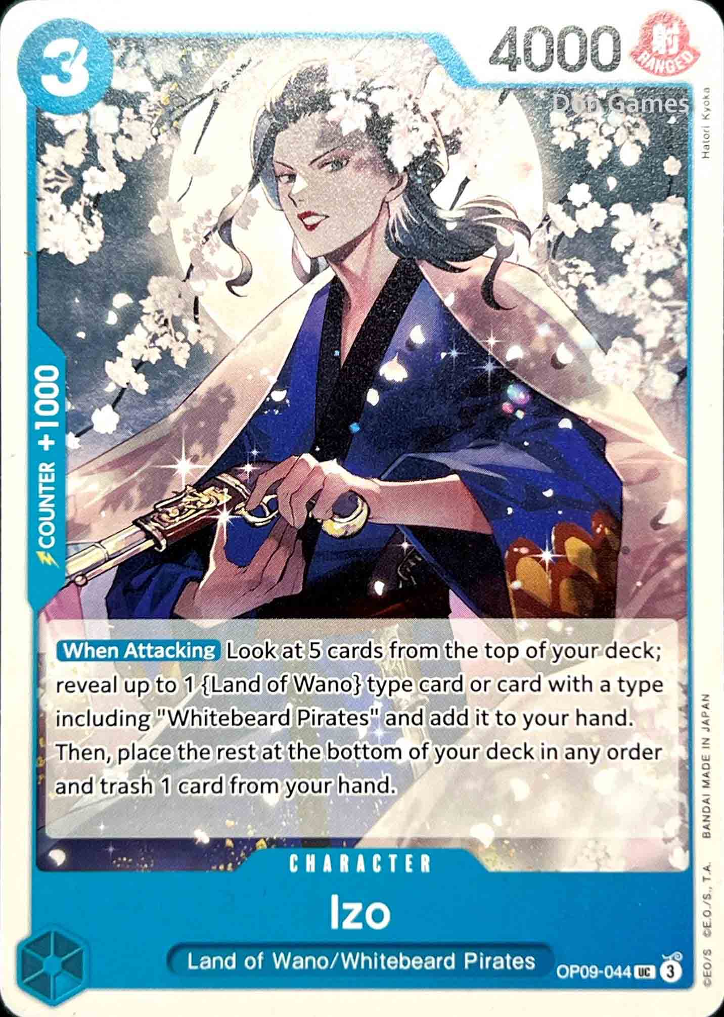 OP09-044 Izo Character Card