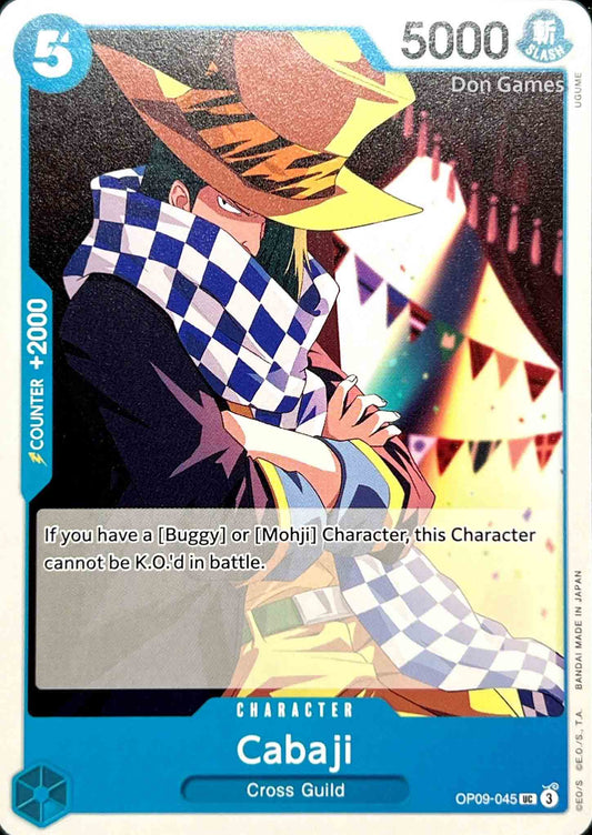 OP09-045 Cabaji Character Card