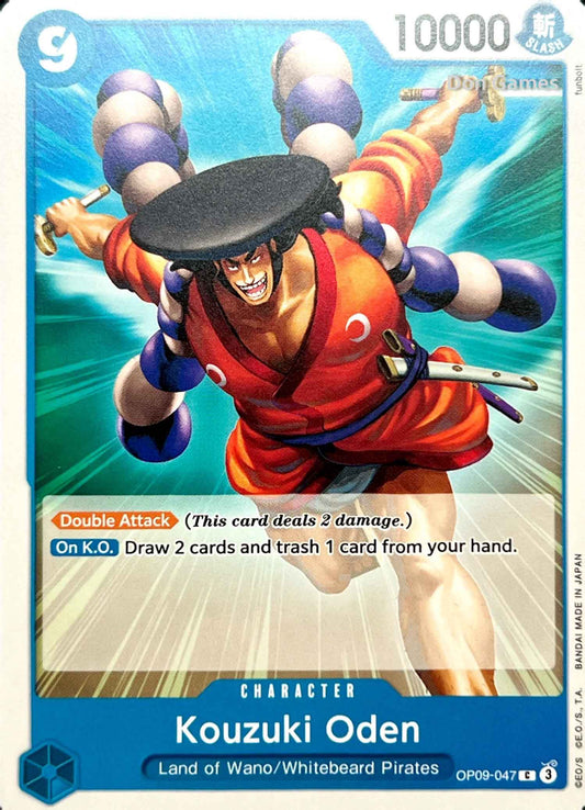 OP09-047 Kouzuki Oden Character Card