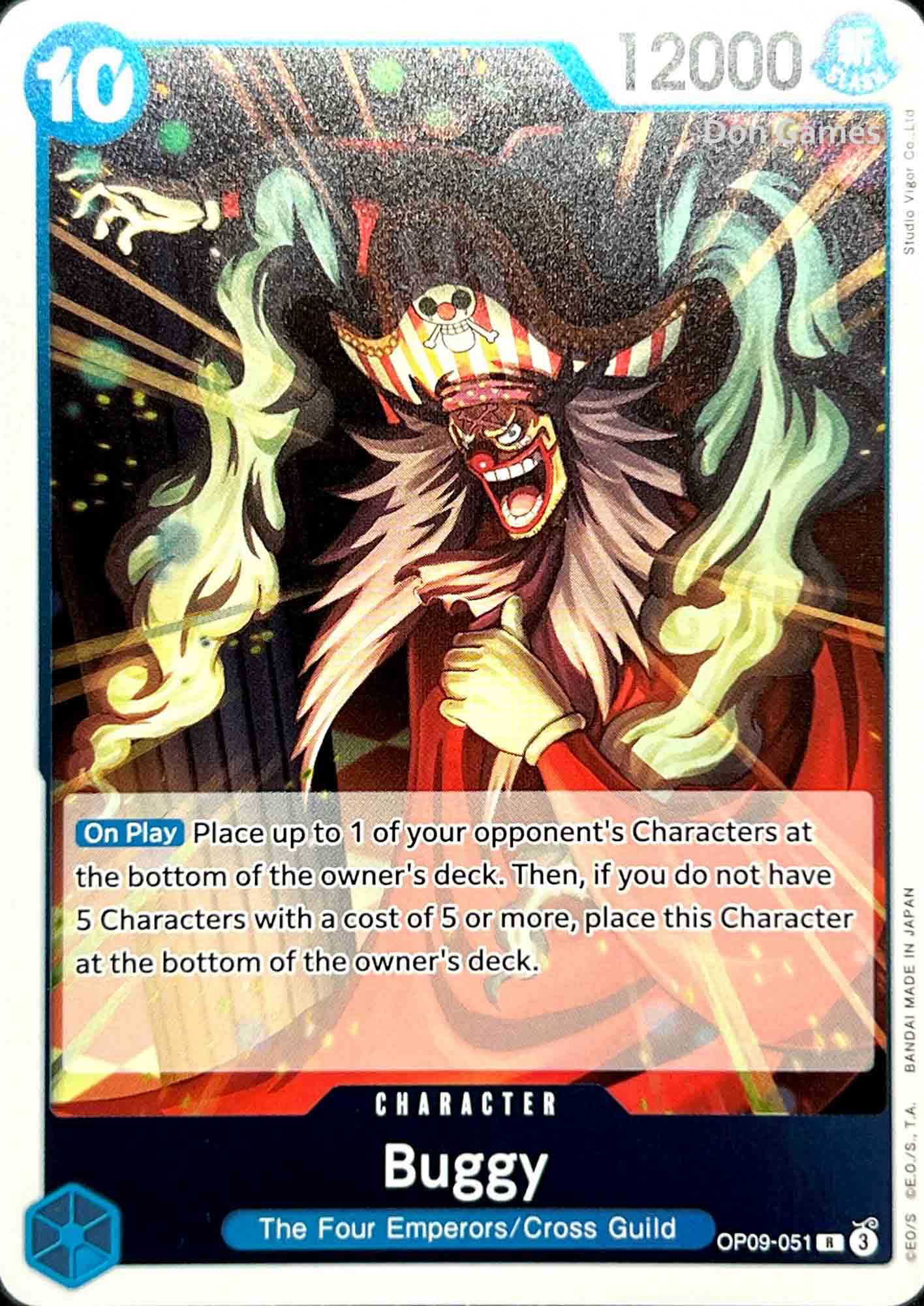 OP09-051 Buggy Character Card