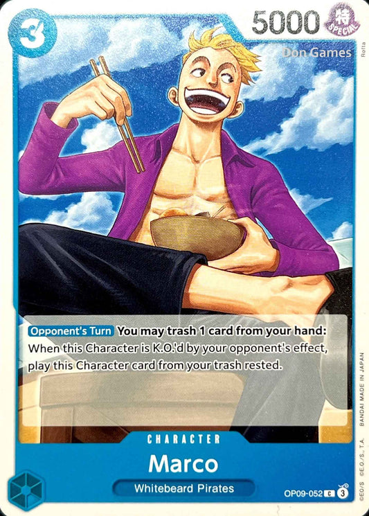 OP09-052 Marco Character Card