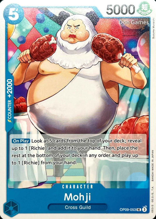 OP09-053 Mohji Character Card