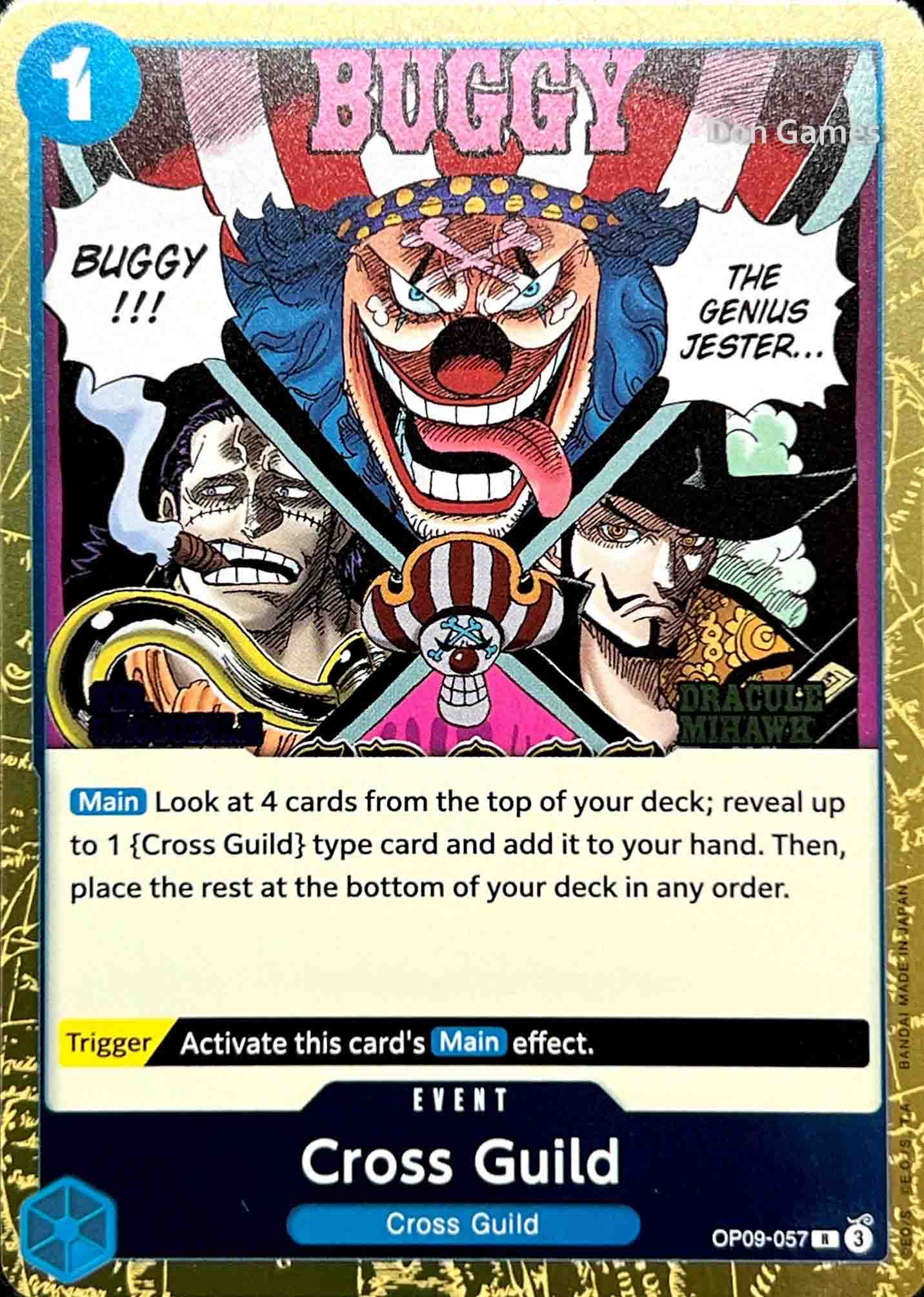 OP09-057 Cross Guild Event Card