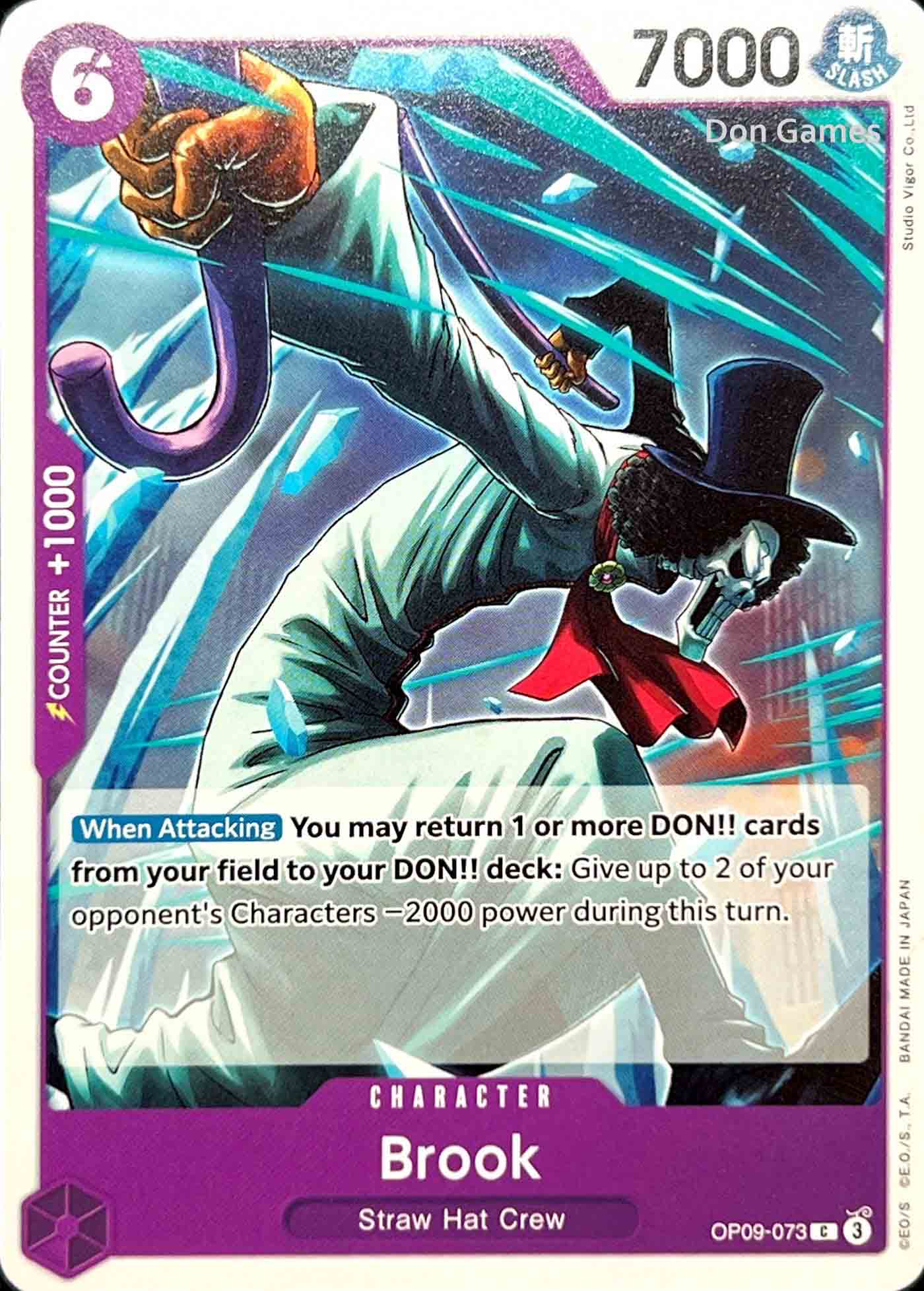 OP09-073 Brook Character Card