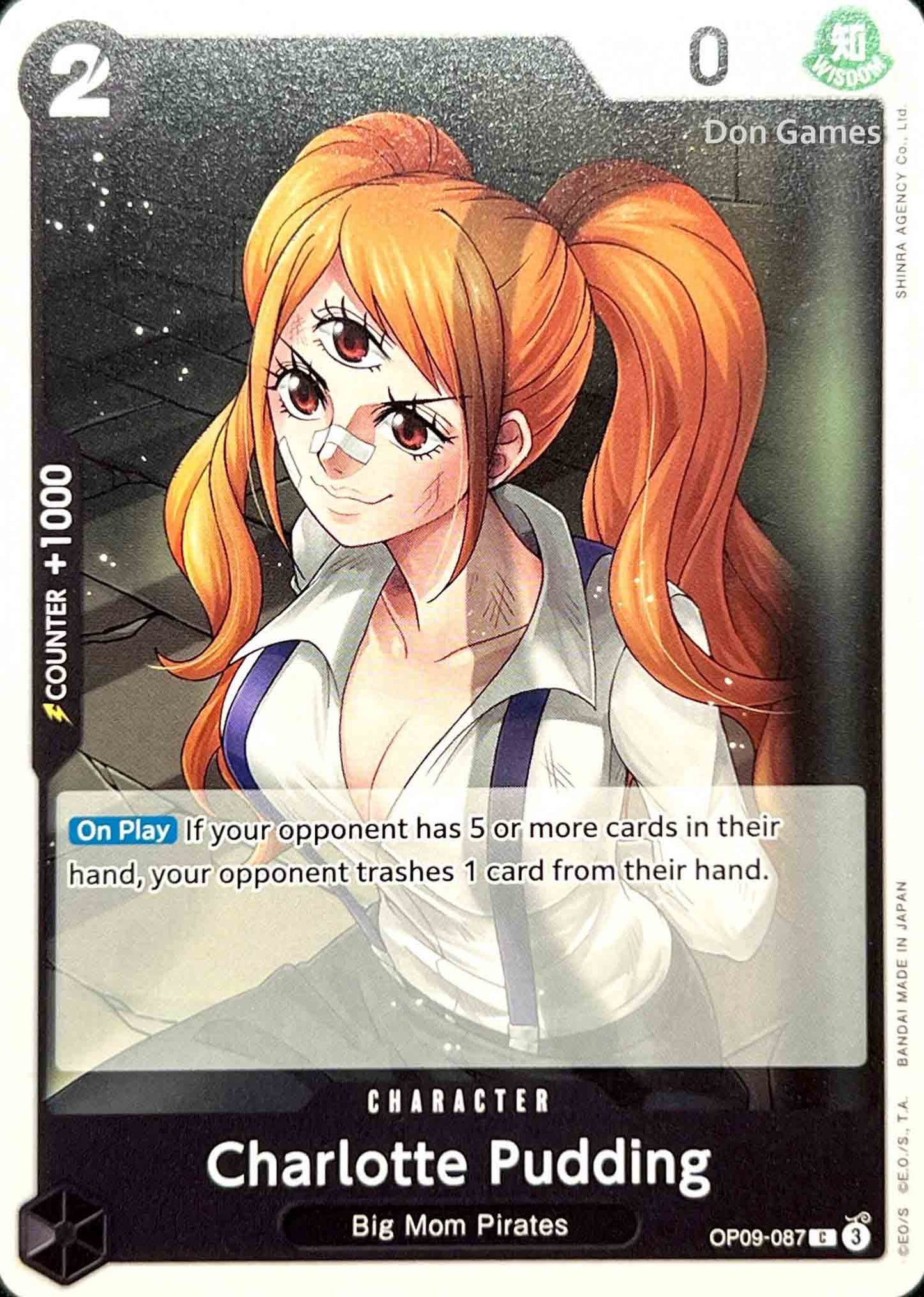 OP09-087 Charlotte Pudding Character Card