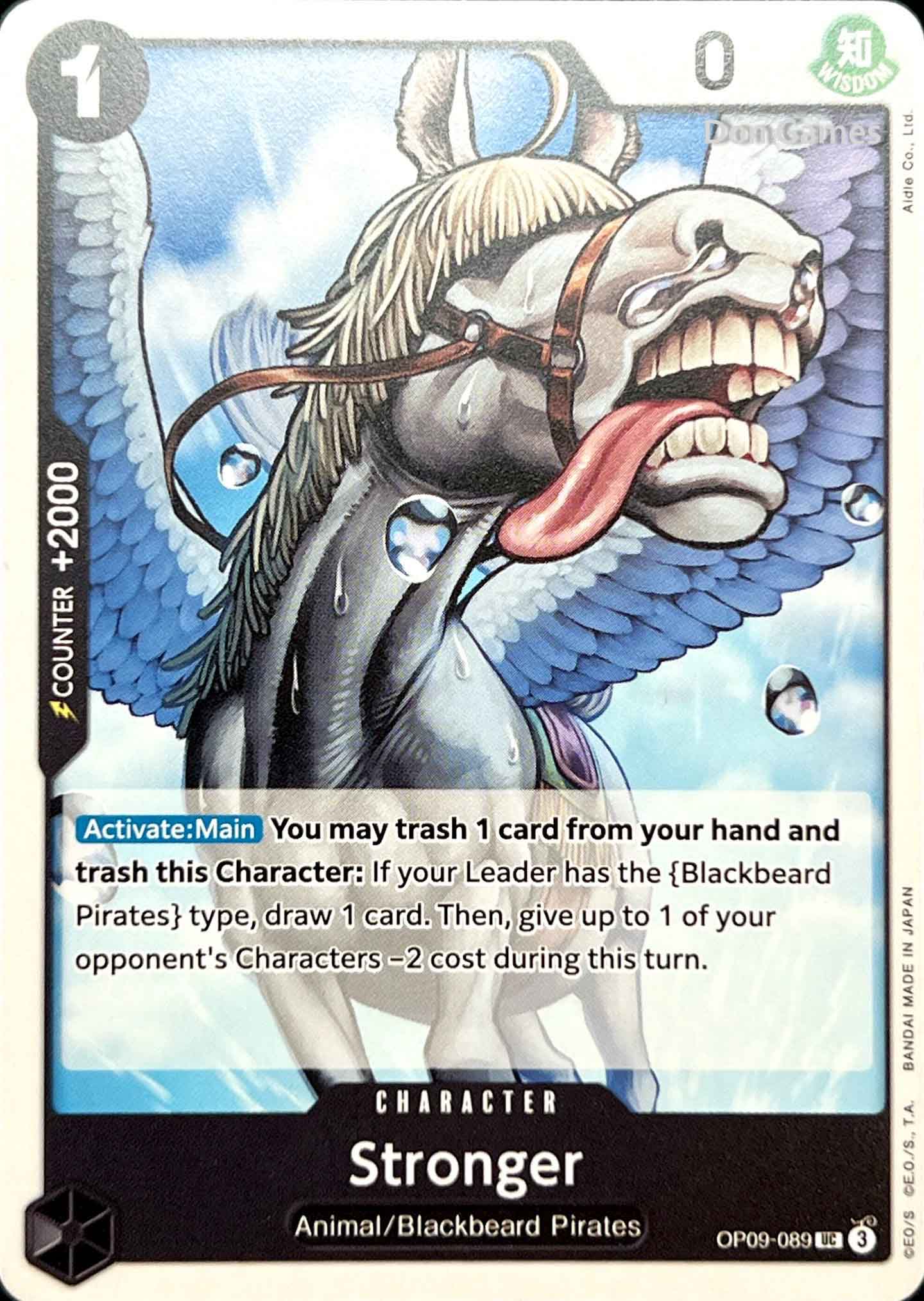 OP09-089 Stronger Character Card
