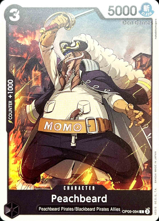 OP09-094 Peachbeard Character Card