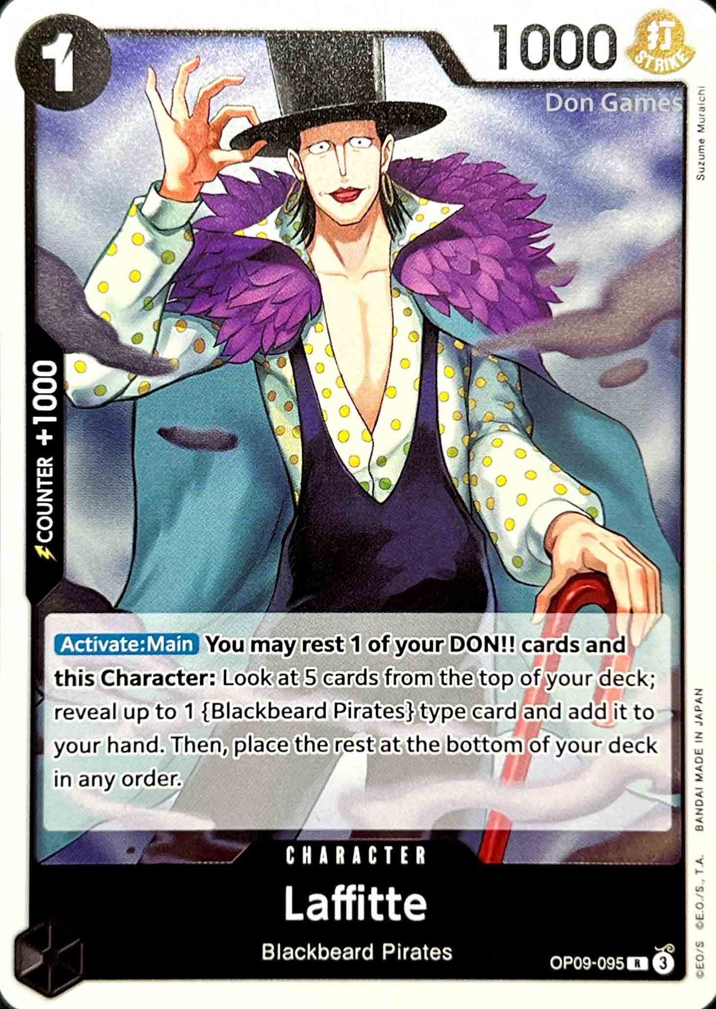 OP09-095 Laffitte Character Card
