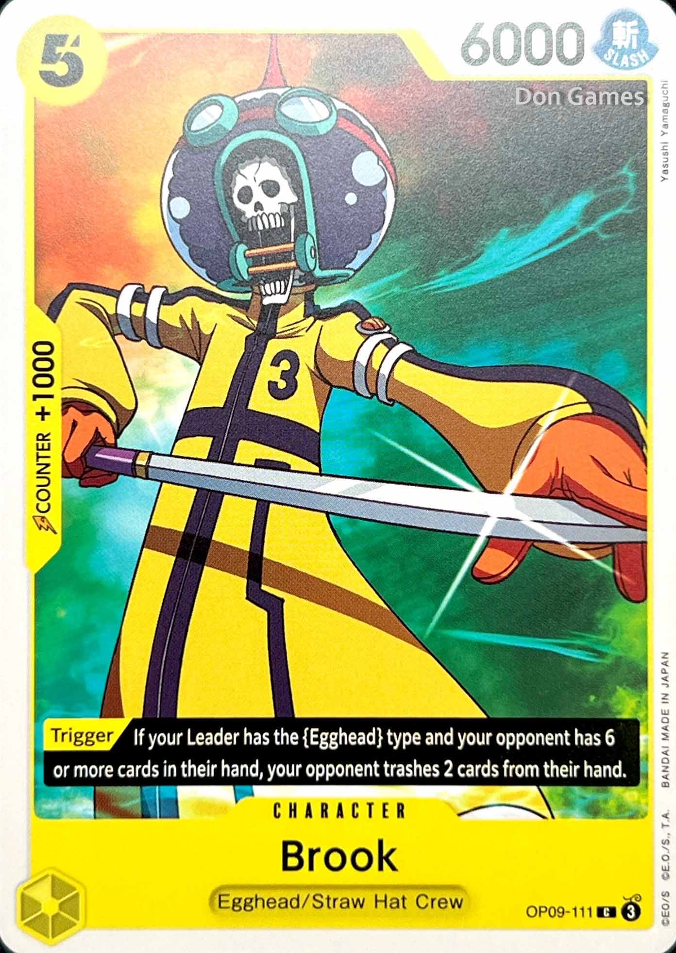 OP09-111 Brook Character Card