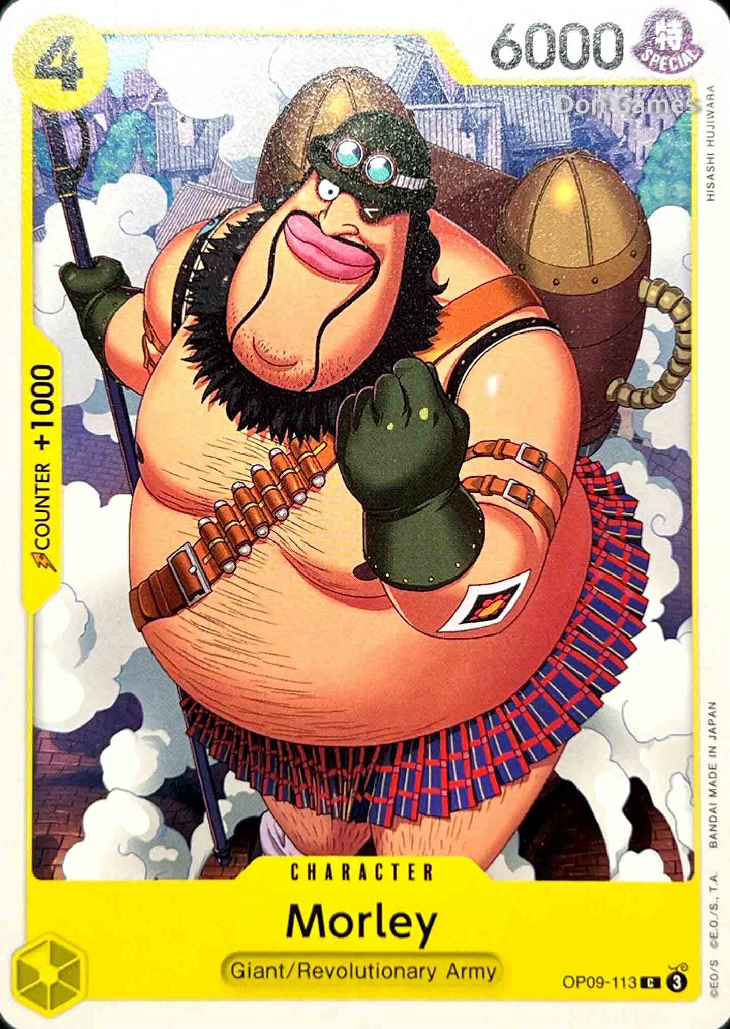 OP09-113 Morley Character Card