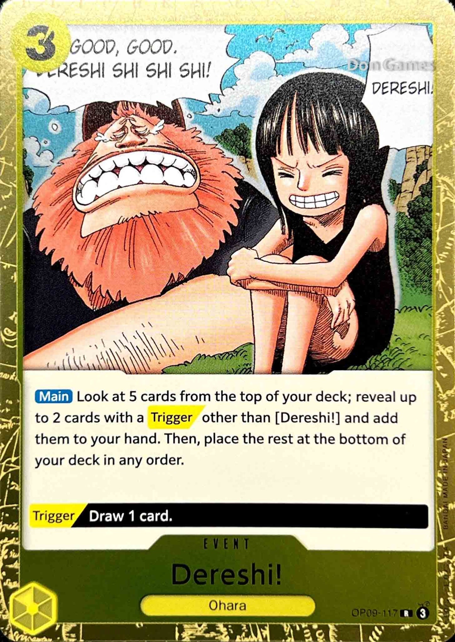 OP09-117 Dereshi! Event Card