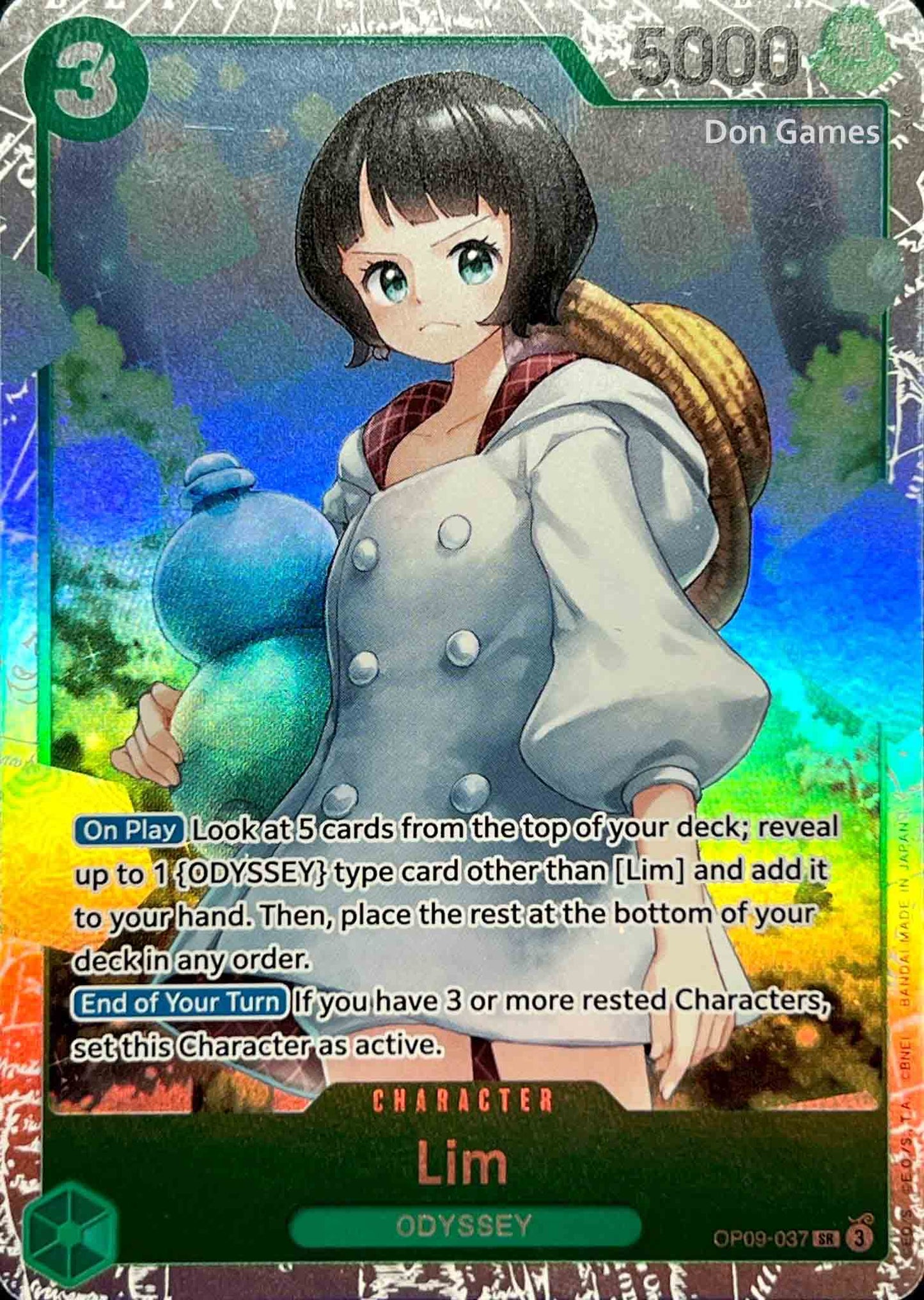 OP09-037 Lim Character Card