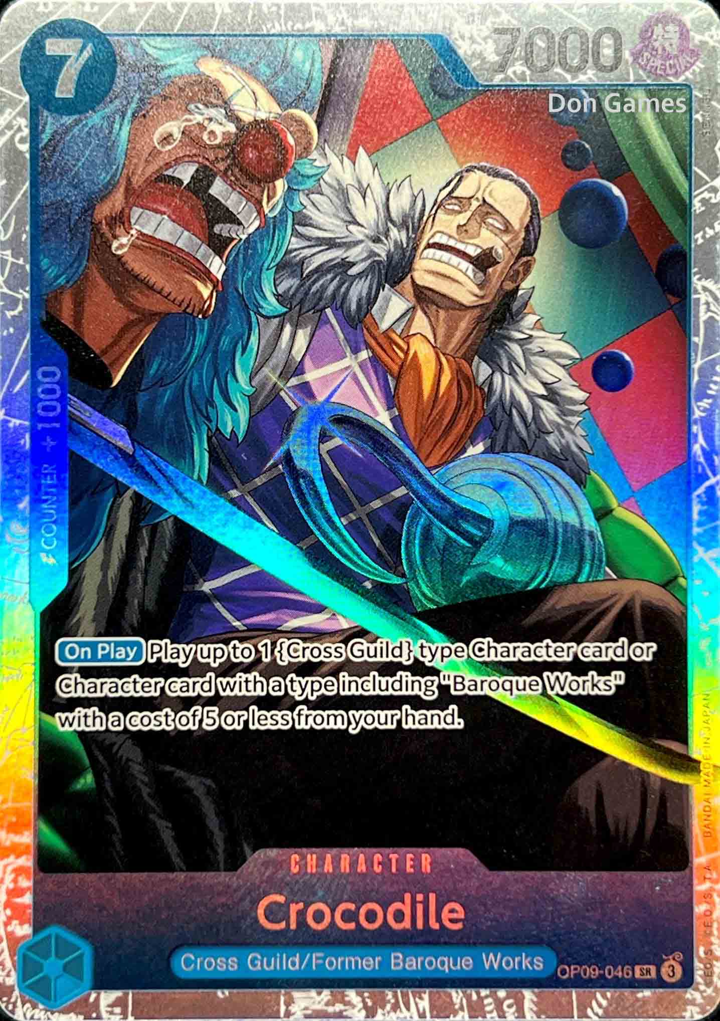OP09-046 Crocodile Character Card