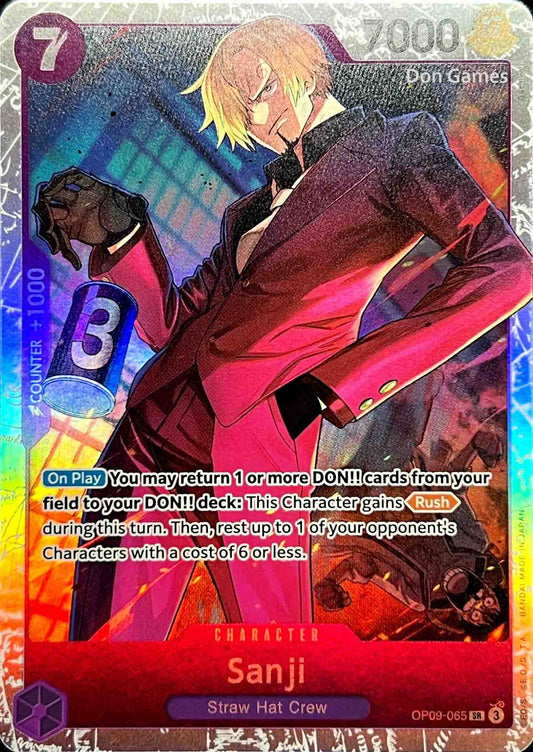 OP09-065 Sanji Character Card
