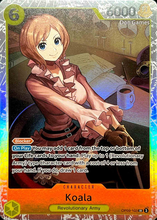 OP09-103 Koala Character Card