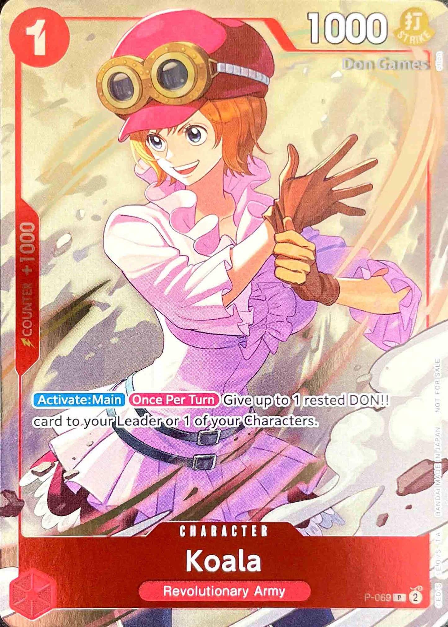 P-069 Koala Character Card Promo