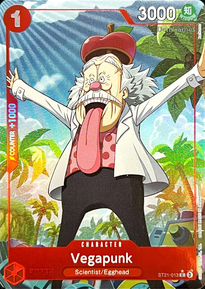 ST21-013 Vegapunk Character Card Extended Art
