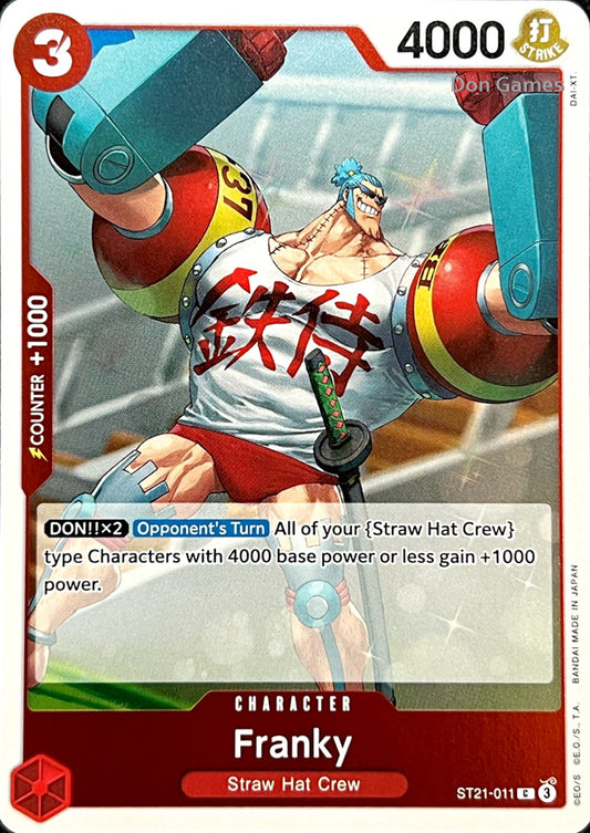 ST21-011 Franky Character Card
