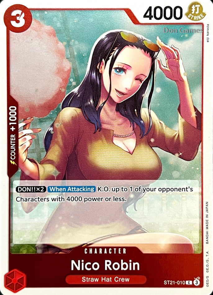 ST21-010 Nico Robin Character Card