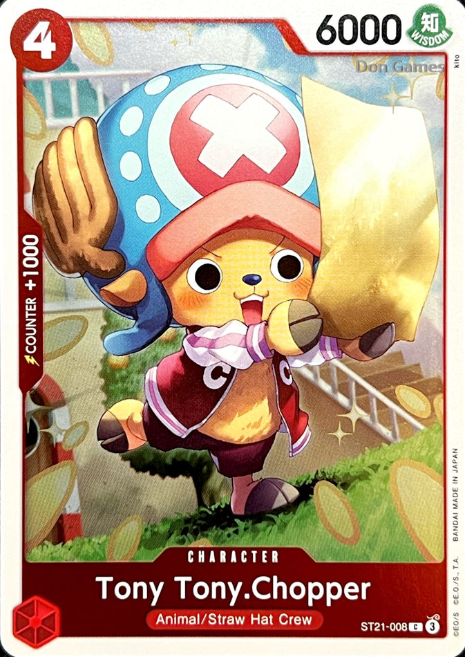 ST21-008 Tony Tony. Chopper Character Card