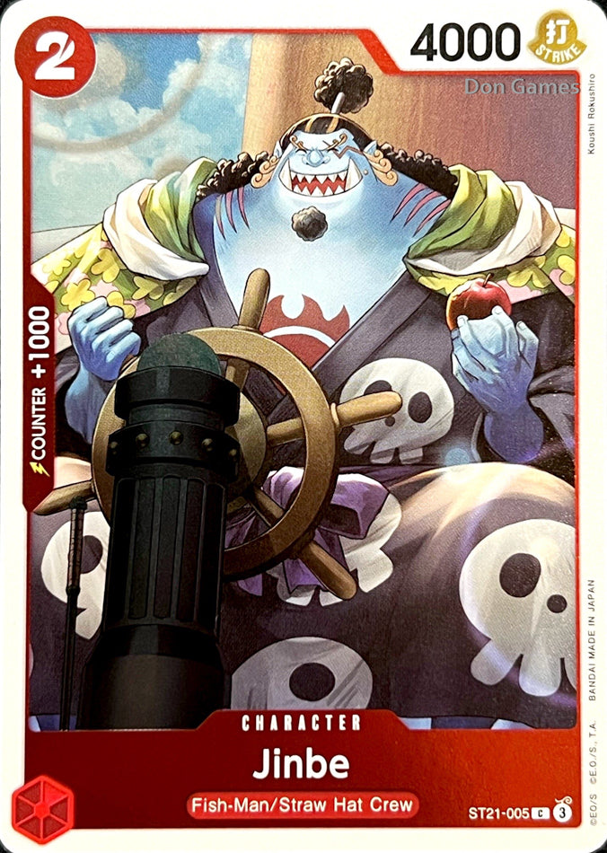 ST21-005 Jinbe Character Card
